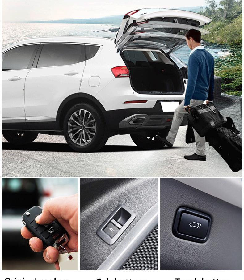 Kit de lavage de hayon automatique amortisseur de coffre arrière intelligent pour Hyundai Tucson Pour hayon électrique Hyandai Tucson Matériau Alliage d'aluminium Fonction Ouverture et catalyseur