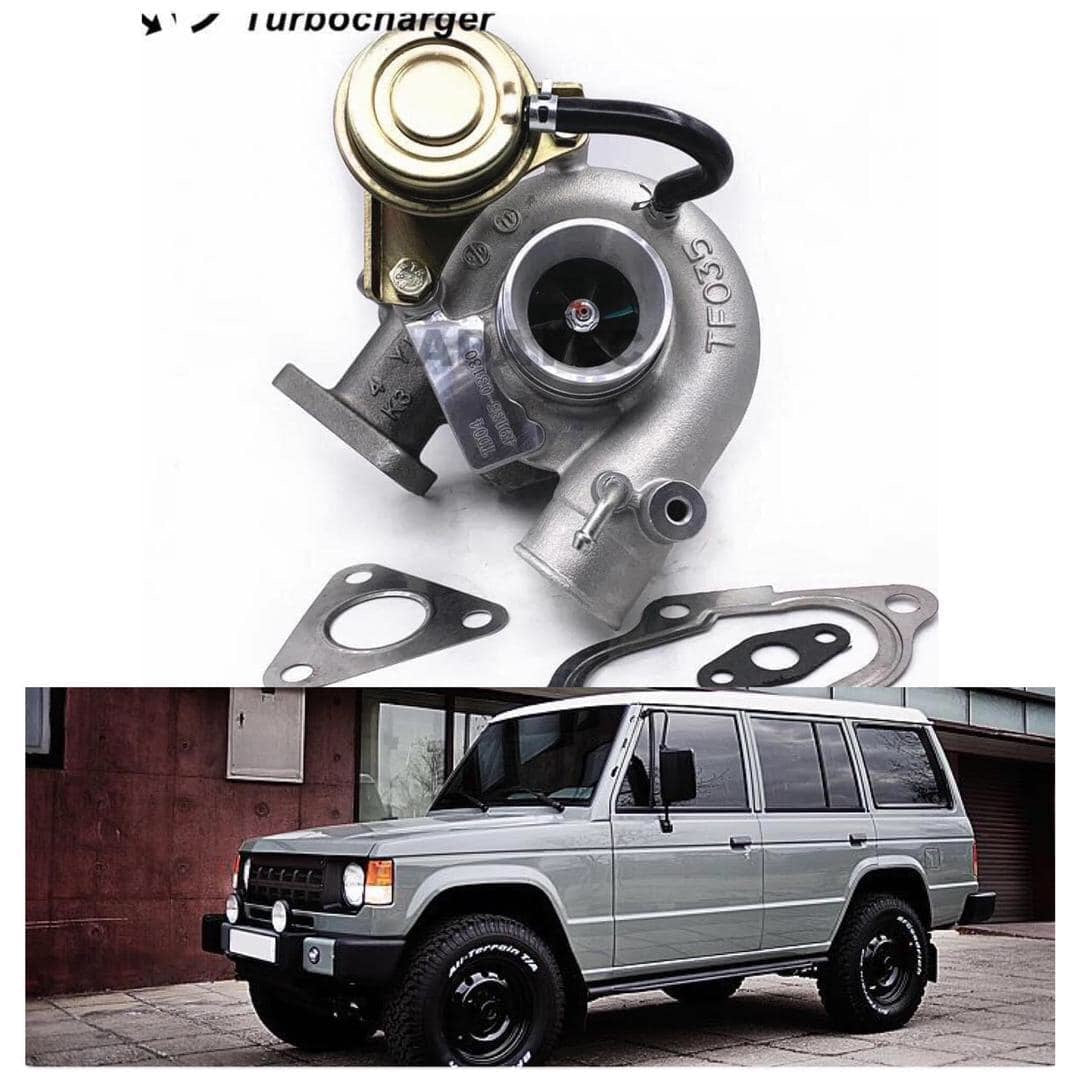Turbocompresseur Mitsubishi Pajero, Shogun 1996- Hyundai Gallopper 2.5 TDI Engine D4BH (4D56 TCI) 1996- Mitsubishi Gallopper TCI Engine D4BH (4D56 TCI) 1996-98 Mitsubishi L200 2,5L