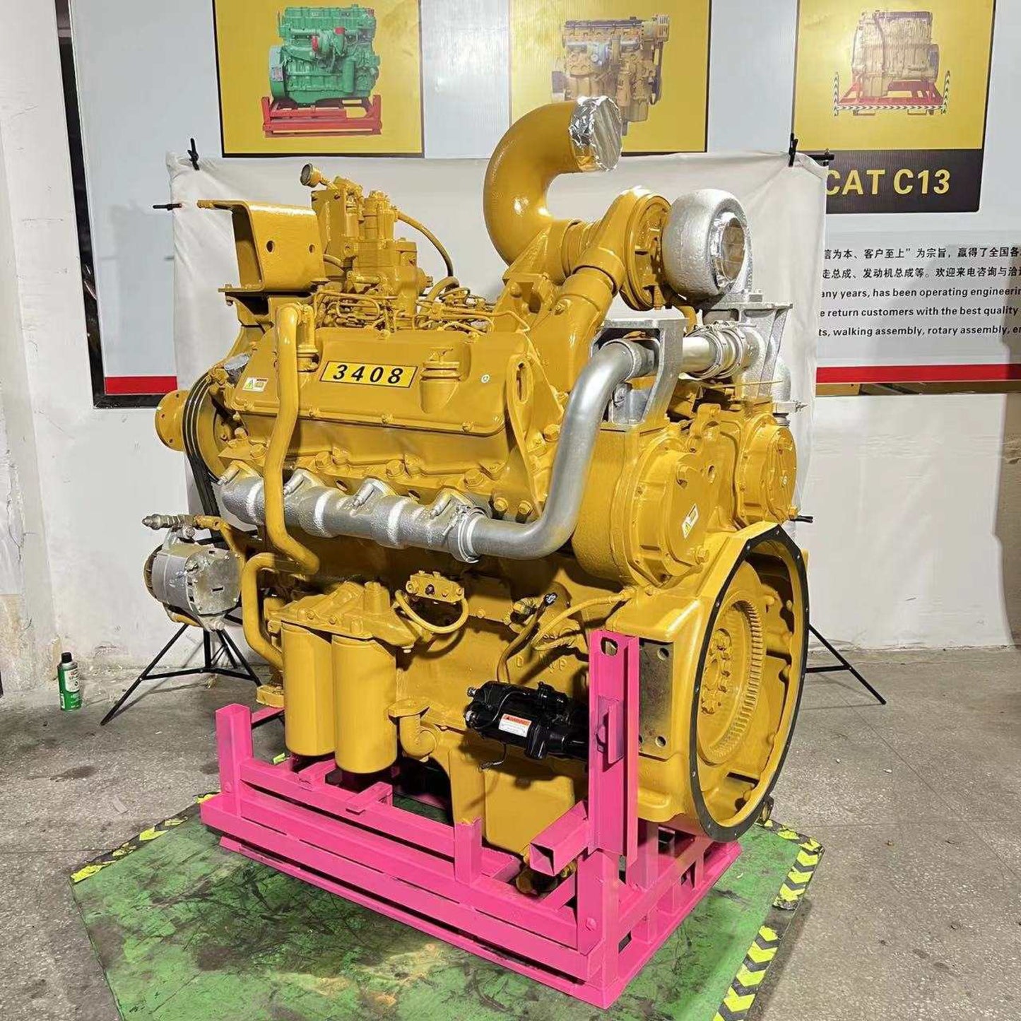 Moteur engine caterpillar carter loaded 988 3408
