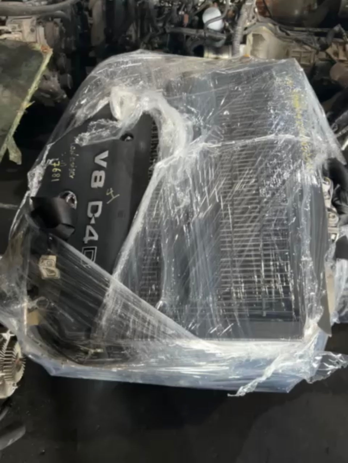 Moteur complet occasion +boite automatique 1VD Engine for Toyota serie 200