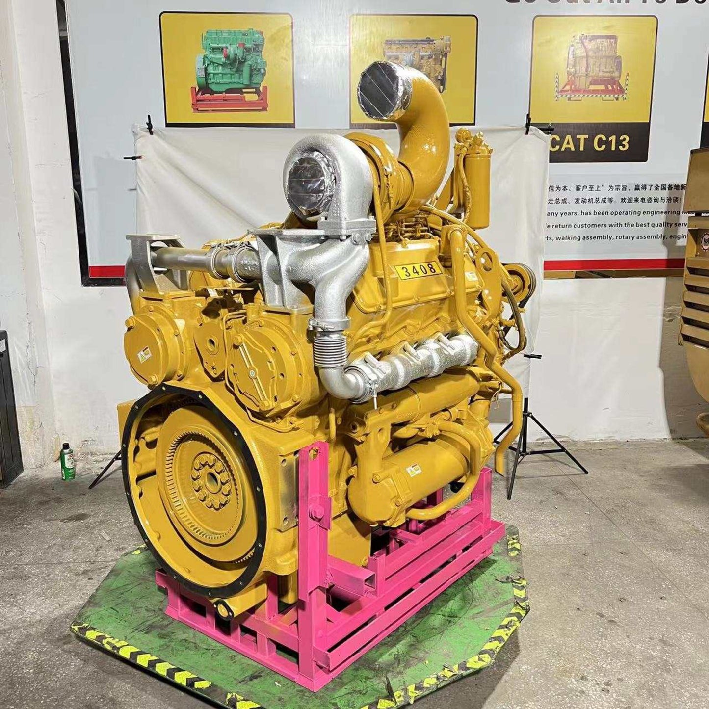 Moteur caterpillar carter loaded 988 3408 ecom