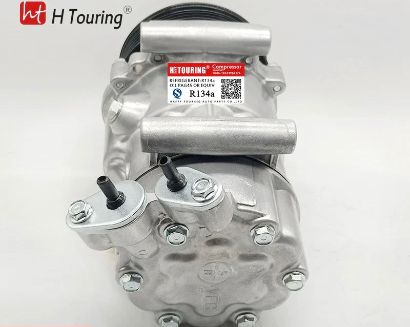 Compresseur de climatisation For sanden sd6v12 mini air conditioner compressor for Mini Cooper R55 R56 R57 64529223392 64526942501 64522758145 64522758433