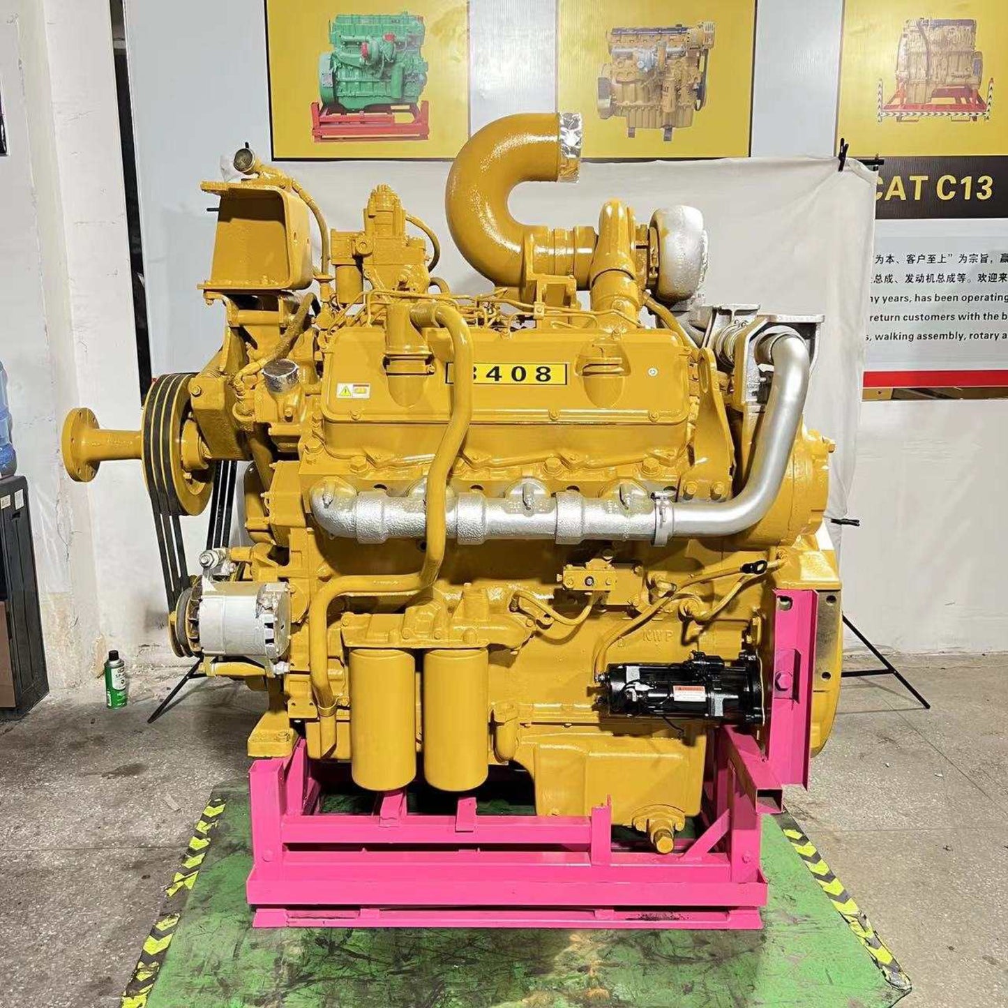 Moteur engine caterpillar carter loaded 988 3408