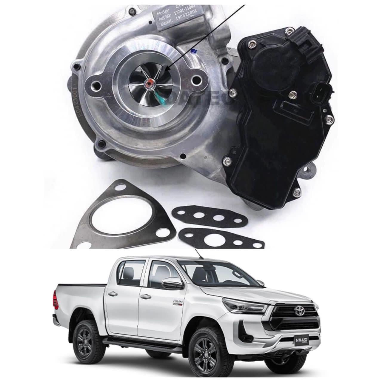 Brand New CT16V Full Turbo 1720111080 17201-11080 Turbine for Toyota HILUX / PRADO / FORTUNER 2.8L 1GD 1GD-FTV 1GD Engine