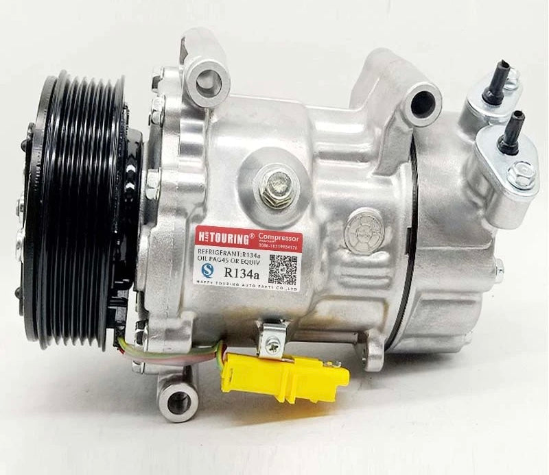 Compresseur de climatisation For sanden sd6v12 mini air conditioner compressor for Mini Cooper R55 R56 R57 64529223392 64526942501 64522758145 64522758433
