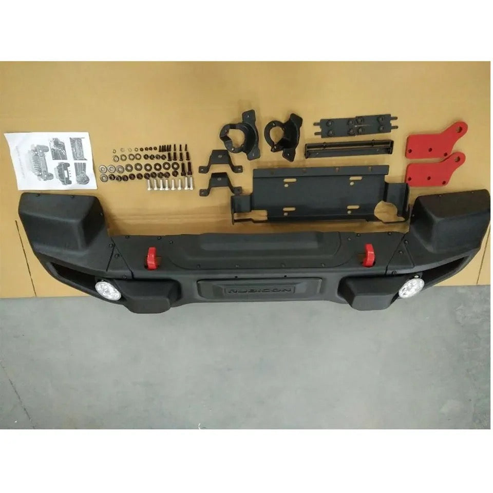 J087 For Jeep For wrangler JK pare-chocs avant Front bumper 2007+ 10th Anniversary front bumper with corner