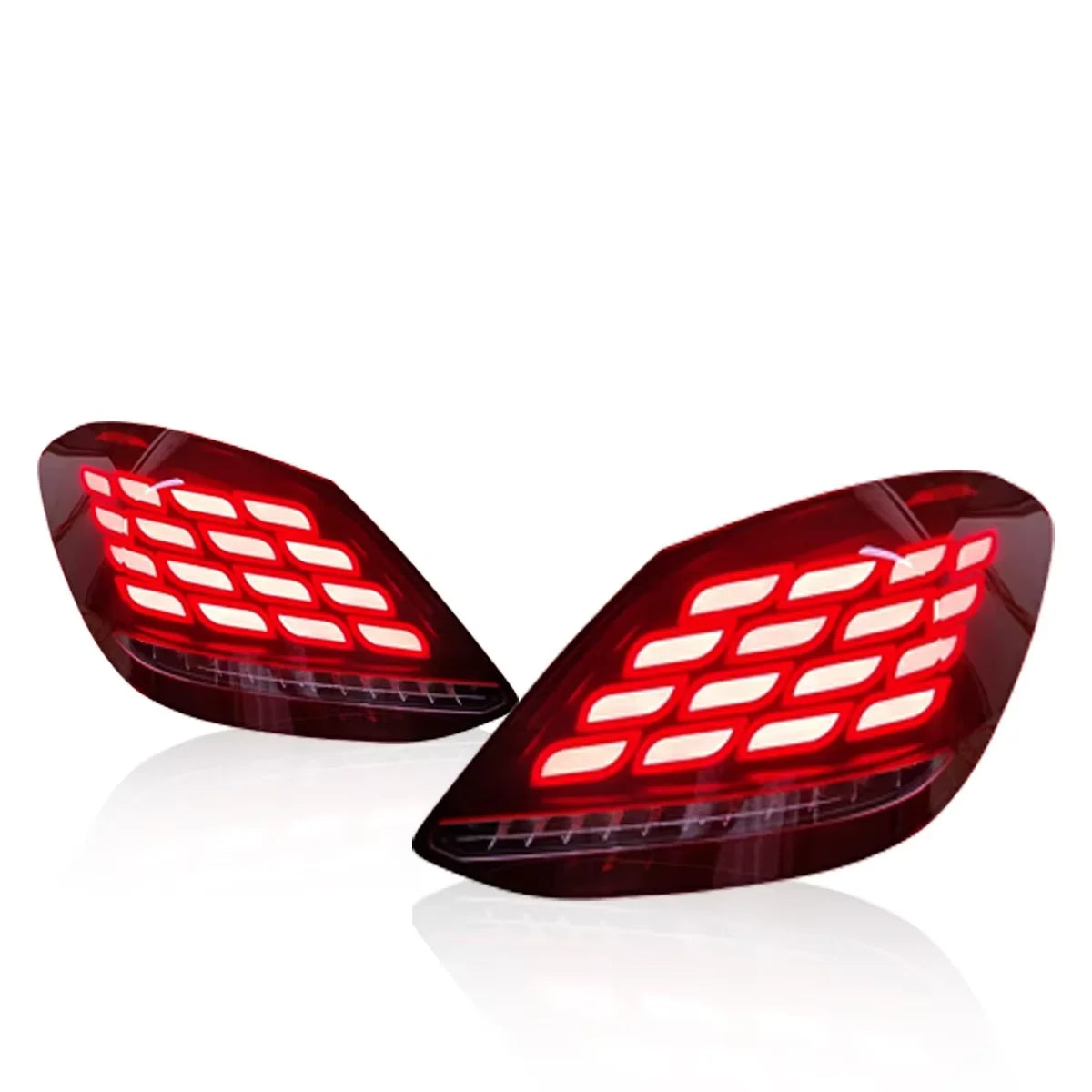 Feux arrières TYPY New LED Taillight Upgrade Modified Full Tail Lamp Car Accessories for Benz C Class W205 2015-2021 Dynamic Turn Signals