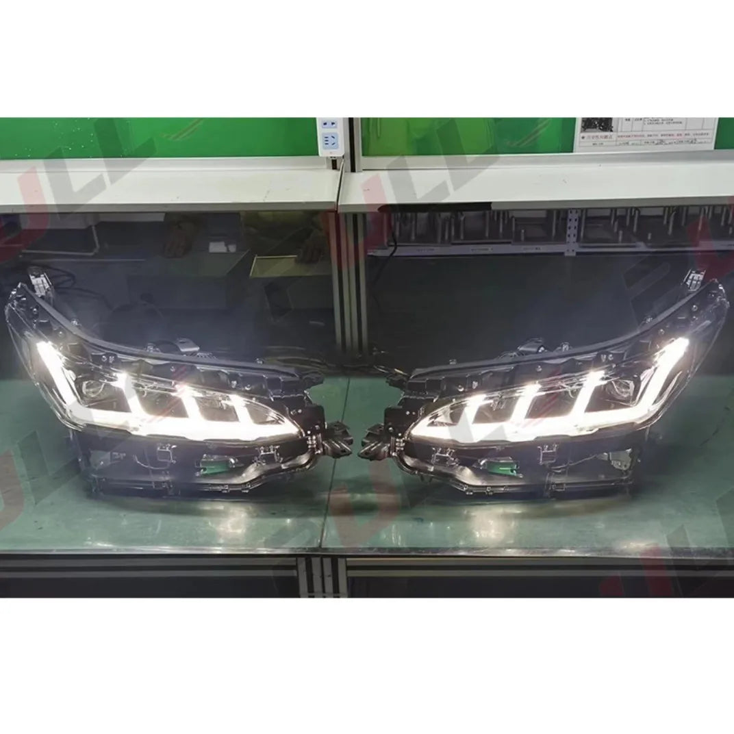 Car Accessories for Fortuner 2014-2020 Upgrade to 2021 Grille kit Carosserie Headlights Taillights Front and Rear Bumper