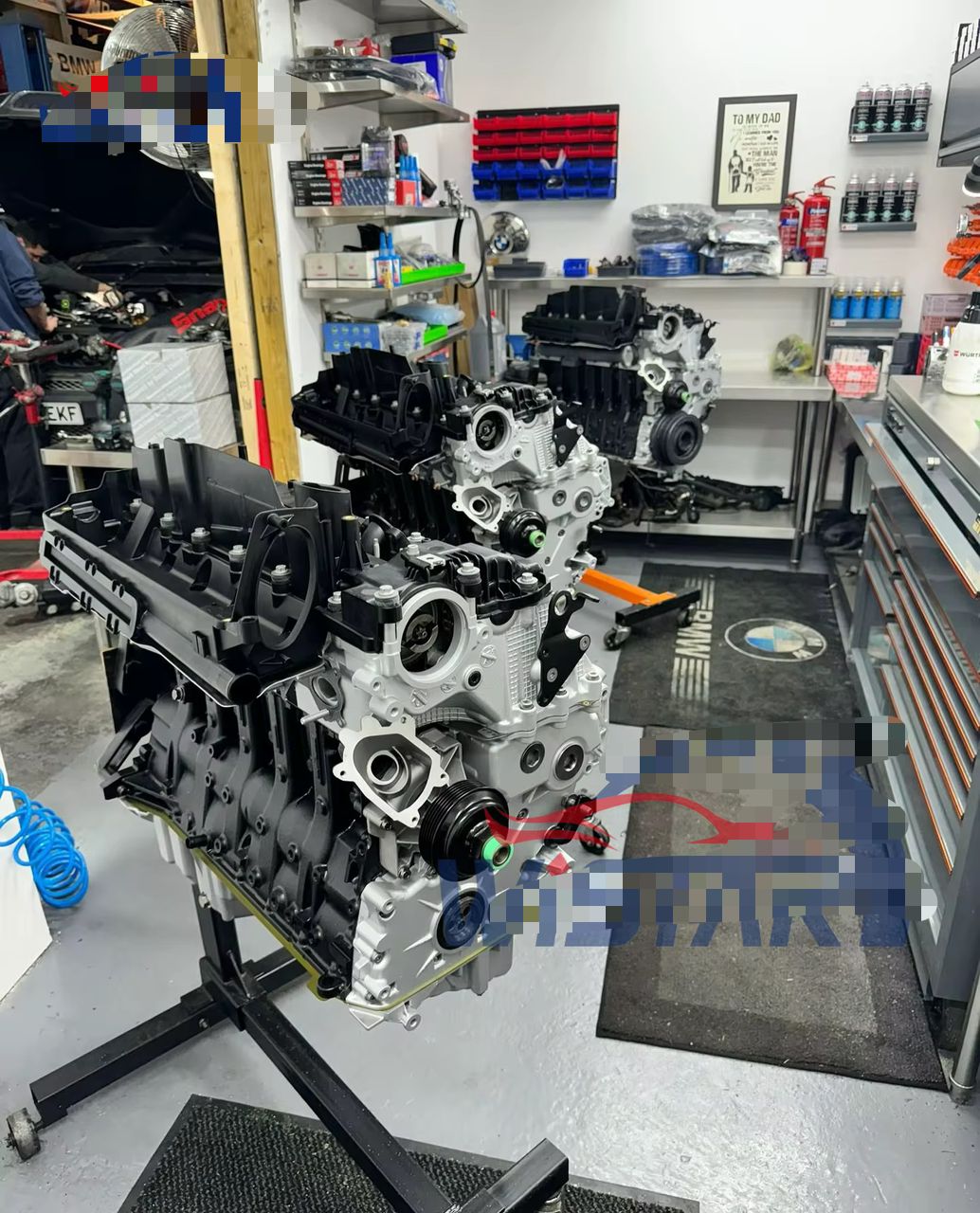 Moteur bmw x3 6 cylindres M57n2/engine BMW 6 cylinders M57n2