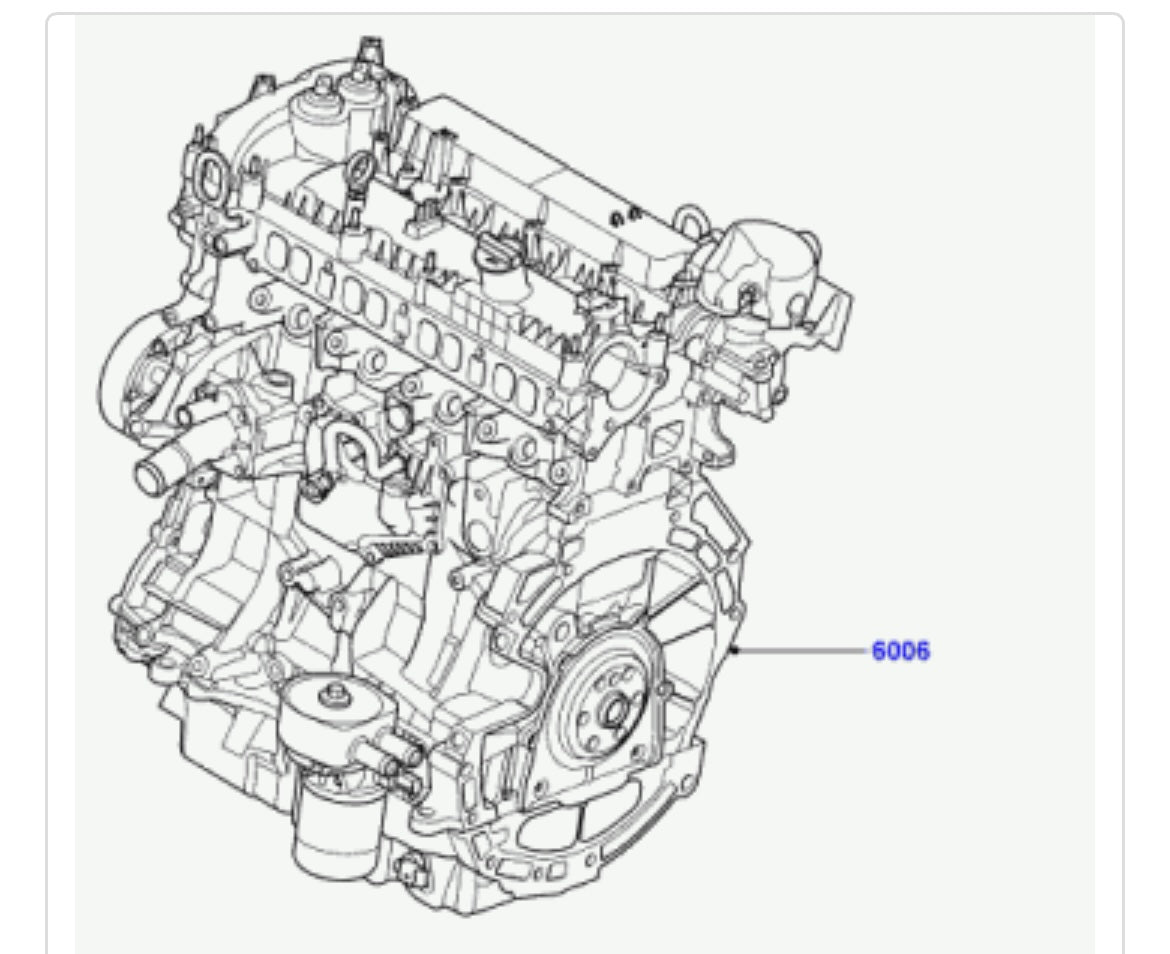 Engine moteur Land Rover (range Rover & Jaguar) 2.0l 204PT LR049655 moteur Ford Mondeo