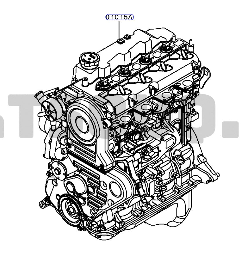 Engine Moteur 4d56U 1000D042
1465A041
1460A097
1515A030