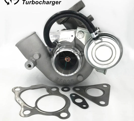 TF035-14G Complete Turbo turbocompresseur Turbocharger 49135-03411 49135-03412 Turbocharger ME203949 for Mitsubishi Pajero III 3.2 Di-D 121 Kw 165 HP 4M41