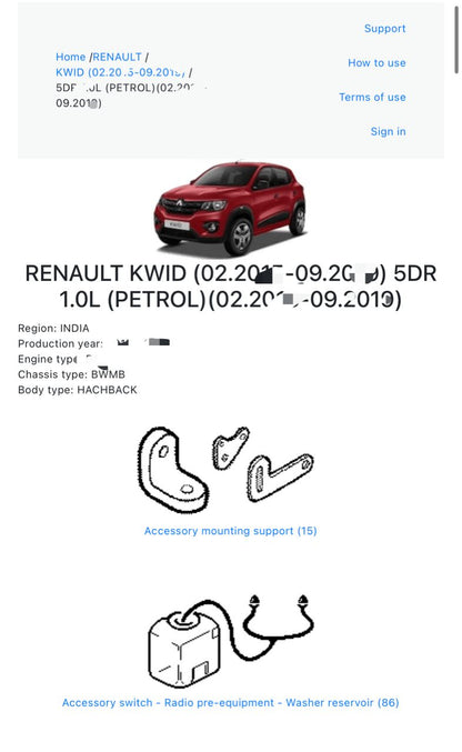 Moteur Renault Kwid 1.0l 999cm³ /renault clio /renault Triber h4d b4d br10de