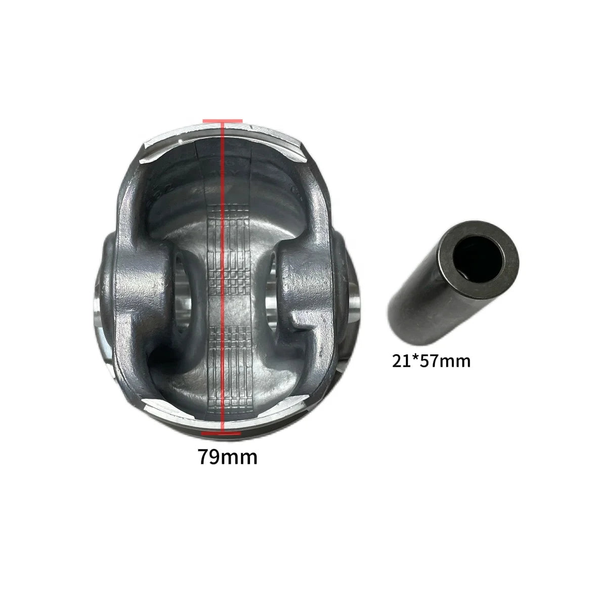 Piston Genuine Auto Engine Parts OEM 79mm Pistons Piston Rings Set STD+0.5MM for Volvo V60 V70 B4164T 1.6 1.6L Ford EcoBoost1.6T L4 GAS
