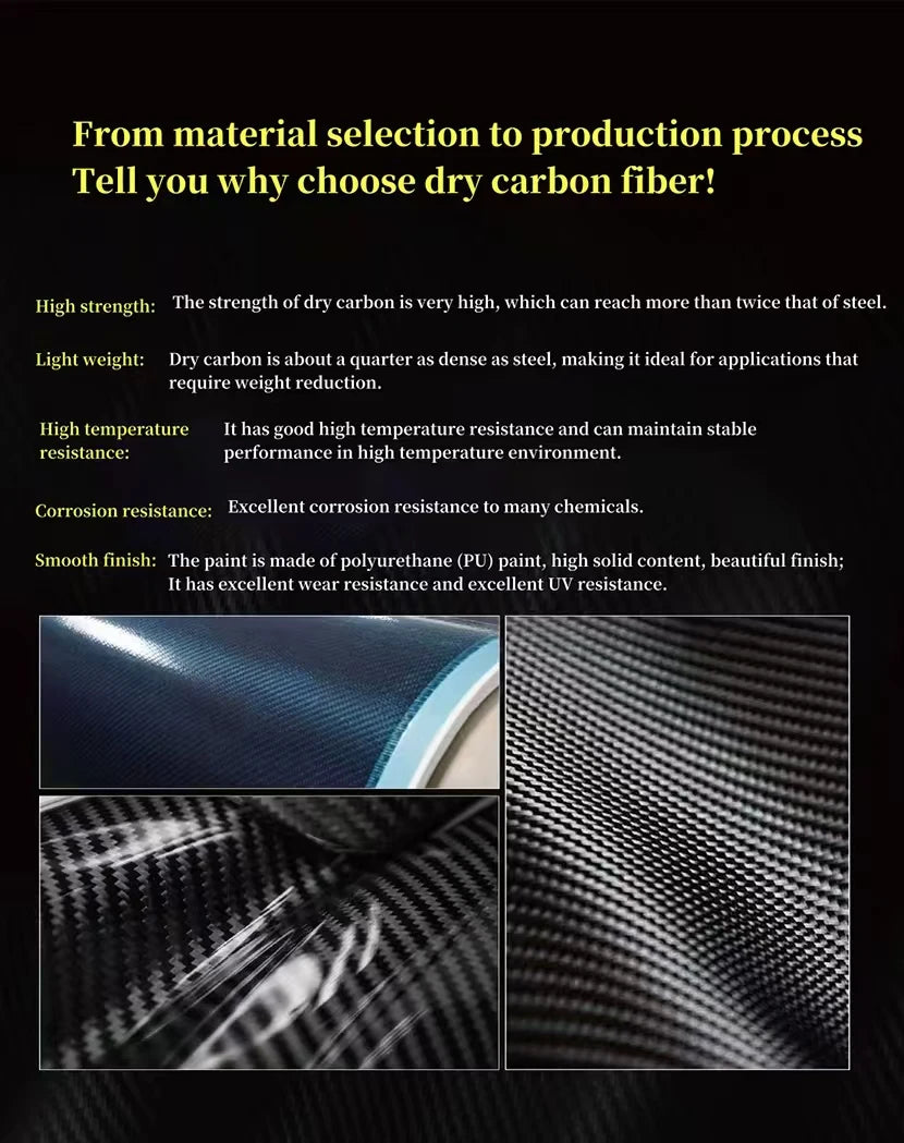 High Quality Automotive Interior Parts Suitable for Lamborghini Aventador LP700 LP720 to Replace OEM Dry Carbon Fiber Interior