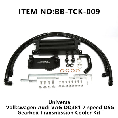 Battlebee New Gear Box Transmission Cooler Kit Adapter Base Plate Sandwich for Volkswagen Audi Vag DQ381 7 Speed DSG BB-TCK-009