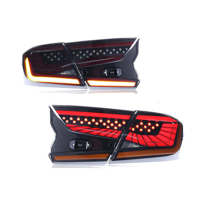 Feux arrières HCMOTIONZ LED Taillights Assembly 2018-2022 for Honda Accord DRL Start up Animation Lighting System New Condition Car Rear Lamps