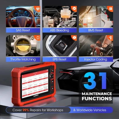 2024 LAUNCH X431 CRP919X BT OBD2 Automotive Diagnostic Tools CANFD/DOIP OE-Level Full System Crp919xbt Diagnosis Car Scanner