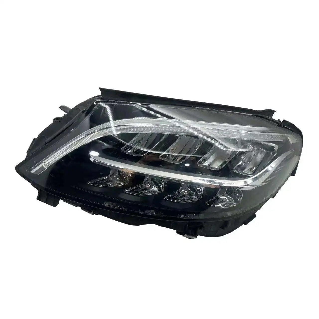 Feux avant 2019-2021 C-Class W205 LED Headlight Assembly OEM Style for C180 C200 C260 6000K Original Car Replacement