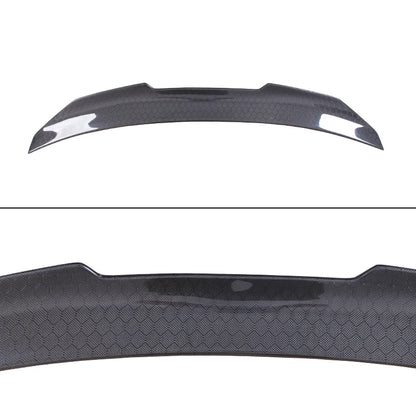DGRCCS AUDI A4 B8 Sedan PSM Style Honeycomb Carbon Fiber Polished Finish UV Clear Paint Rear Spoiler Rear Bumper 2007-2011 NOT
