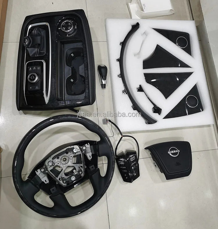 New Products Hot-sale Auto Parts for Nissan Y62 PATROL Upgrade 2022 Tule  Interior Upgrade  Modification Kits Old to New Upgrade