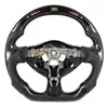 For Infiniti FX30 FX35 FX37 FX50 QX70 2009 2010 2011 2012 LED Display Carbon Fiber Steering Wheel Automotive Interior