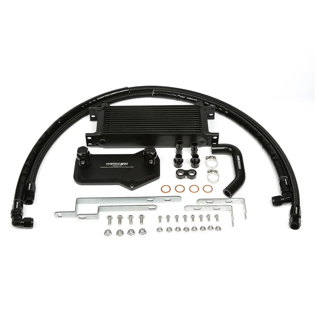 Battlebee New Gear Box Transmission Cooler Kit Adapter Base Plate Sandwich for Volkswagen Audi Vag DQ381 7 Speed DSG BB-TCK-009