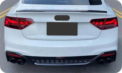 2021 RS5 Style Bodykit for A5 Sportback Coupe Modification 2017 2018 2019 PP Material B9 A5 Old to New Taillamp RS5 Front Bumper