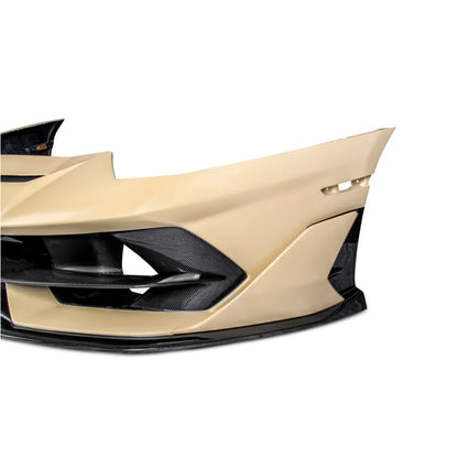 Pare-chocs avant Hot Sale Front Bumper Suitable for Lamborghini Aventador LP700 LP720 Dry Carbon Fiber Front Diffuser