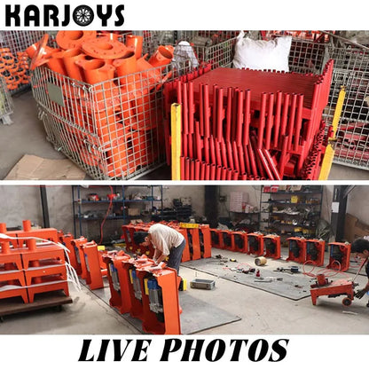 Karjoys Electric Truck Tire Changer Removal 22.5 Truck Tire Mounting Manual Portable Tire Changer for Truck