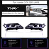 Phare New LED Headlight Upgrade Modified Full Head Lamp for Honda CITY 2015-2019 Turn Signals Daytime Running Lights