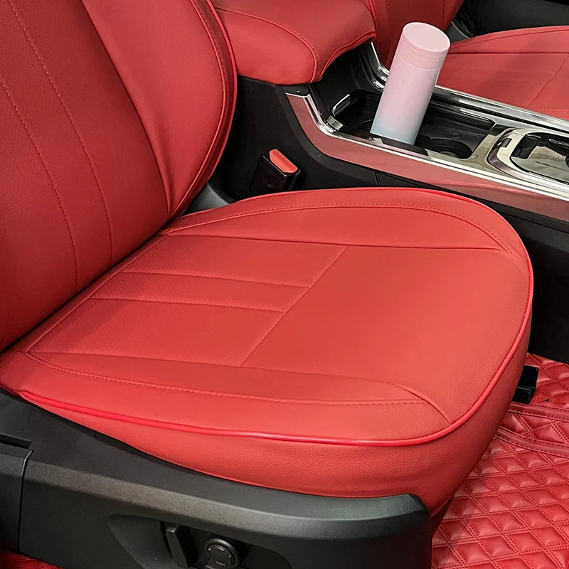 All Season Universal PVC Seat Cover Protective Cushion Easy Installation Car Interior Upgrade for Civic QX50 Vezel