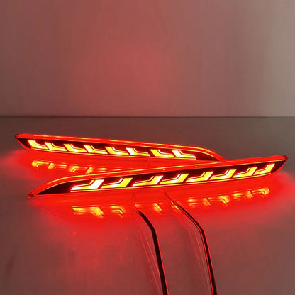 Feux arrières Car LED Rear Bumper Reflector Light for Hyundai Sonata 9th 2015 2016 2017 Stop Brake Tail Light Fog Lamp with Turn signal