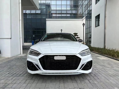 2021 RS5 Style Bodykit for A5 Sportback Coupe Modification 2017 2018 2019 PP Material B9 A5 Old to New Taillamp RS5 Front Bumper