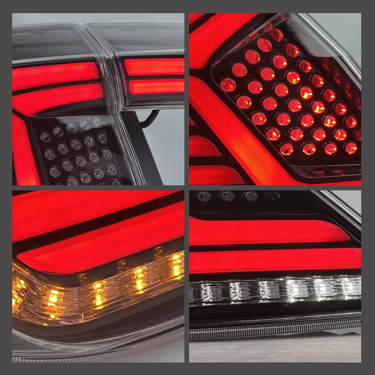 Feu arrière Auto Accessories LED Lights Rear Tail Lamps for Honda Civic Hatchback 10th Gen 2020 2021 Tail Light Assembly Dynamic Turn Signal