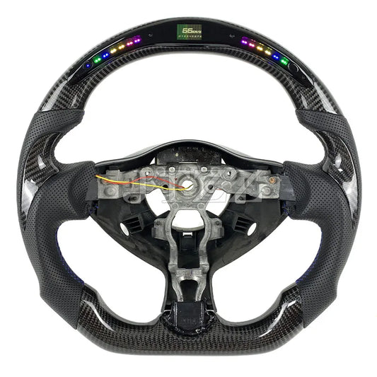 For Infiniti FX30 FX35 FX37 FX50 QX70 2009 2010 2011 2012 LED Display Carbon Fiber Steering Wheel Automotive Interior