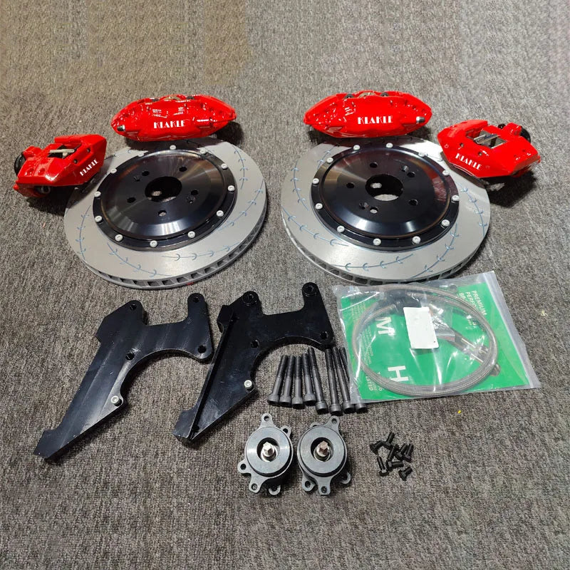 KLAKLE Racing Car F40 Electronic Handbrake Brake Calipers Brake Disc 345MM for Mini Cooper S R53 Accessories