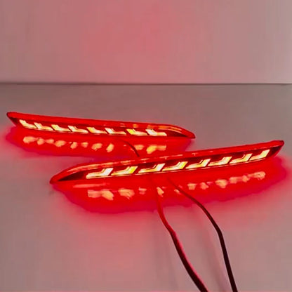Feux arrières Car LED Rear Bumper Reflector Light for Hyundai Sonata 9th 2015 2016 2017 Stop Brake Tail Light Fog Lamp with Turn signal