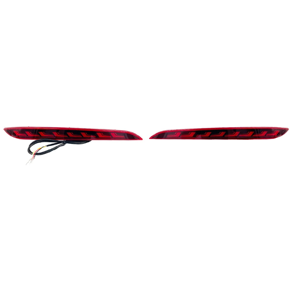Feux arrières Car LED Rear Bumper Reflector Light for Hyundai Sonata 9th 2015 2016 2017 Stop Brake Tail Light Fog Lamp with Turn signal