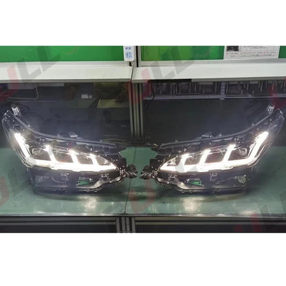 Car Accessories for Fortuner 2014-2020 Upgrade to 2021 Grille kit Carosserie Headlights Taillights Front and Rear Bumper