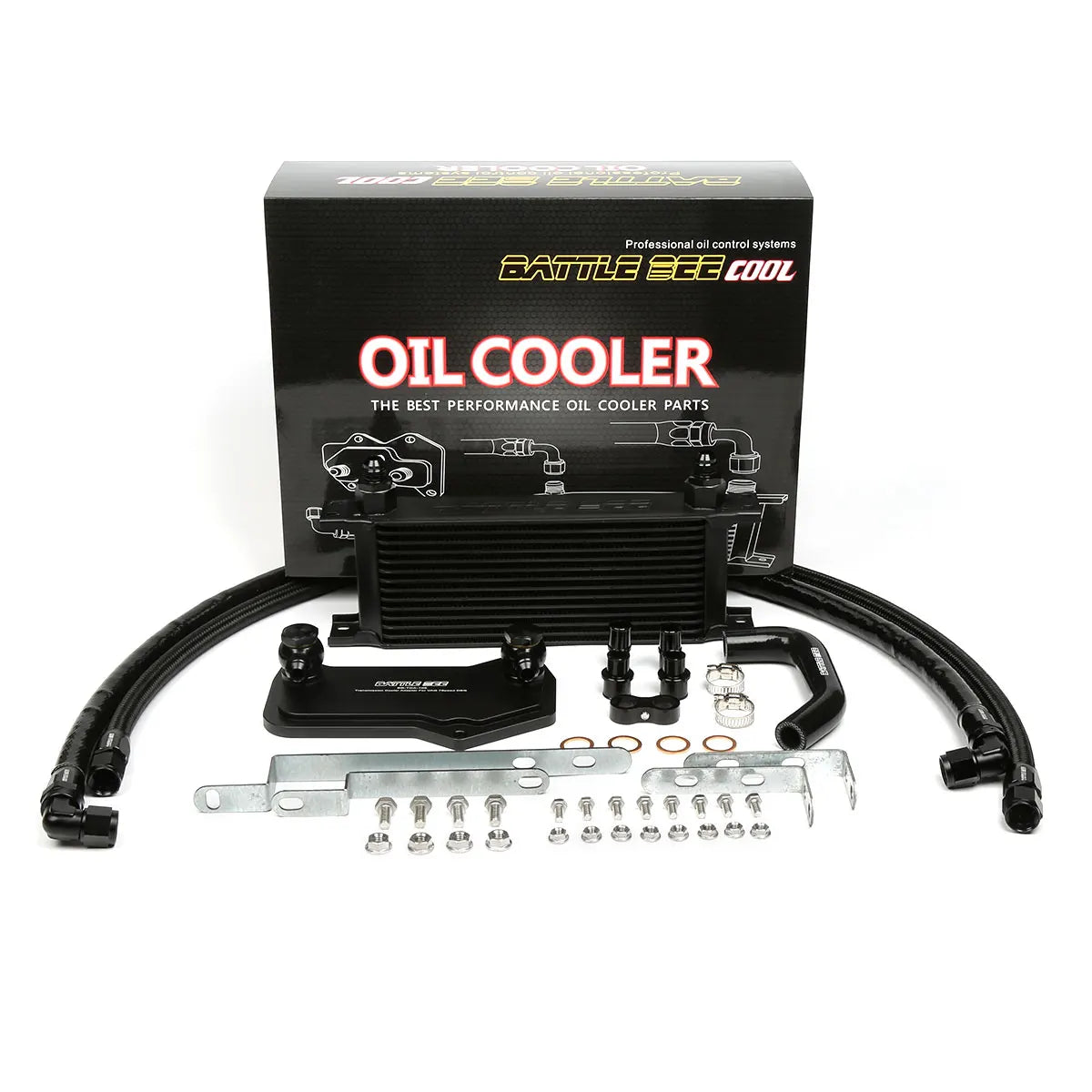 Battlebee New Gear Box Transmission Cooler Kit Adapter Base Plate Sandwich for Volkswagen Audi Vag DQ381 7 Speed DSG BB-TCK-009