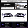 Phare New LED Headlight Upgrade Modified Full Head Lamp for Honda CITY 2015-2019 Turn Signals Daytime Running Lights