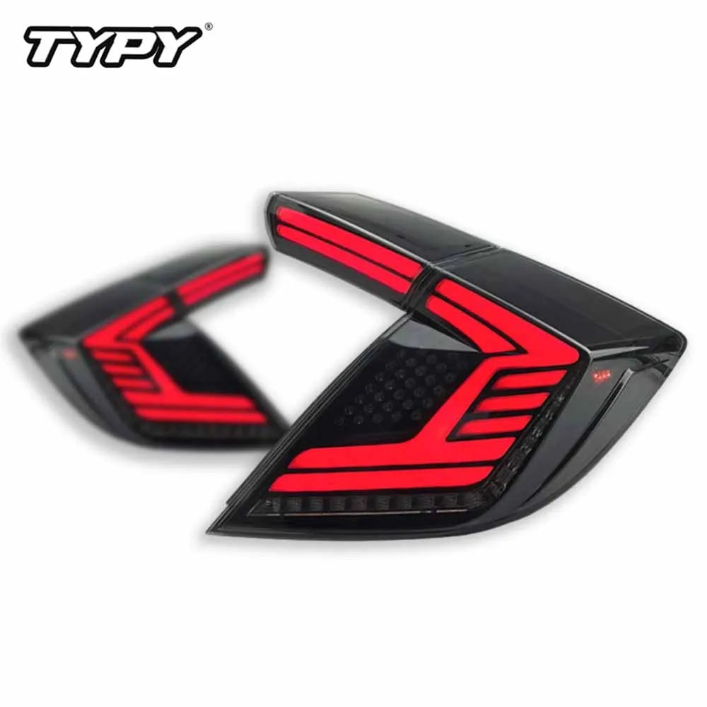 Feu arrière Auto Accessories LED Lights Rear Tail Lamps for Honda Civic Hatchback 10th Gen 2020 2021 Tail Light Assembly Dynamic Turn Signal