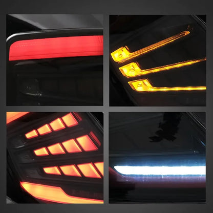 Feux arrières Car Lights LED Taillights Assembly Rear Tail Lamps DRL Sequential Tun Signal for 10th Gen Honda Civic Hatchback/Type R 2018-2022
