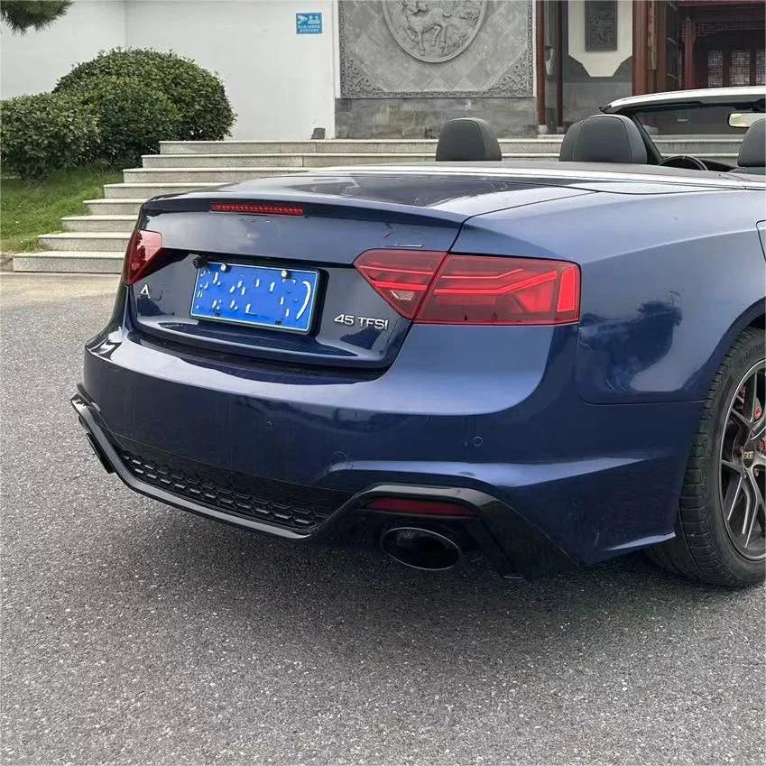 2021 RS5 Style Bodykit for A5 Sportback Coupe Modification 2017 2018 2019 PP Material B9 A5 Old to New Taillamp RS5 Front Bumper
