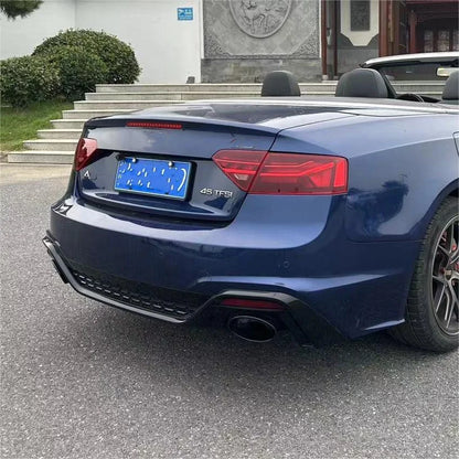 2021 RS5 Style Bodykit for A5 Sportback Coupe Modification 2017 2018 2019 PP Material B9 A5 Old to New Taillamp RS5 Front Bumper