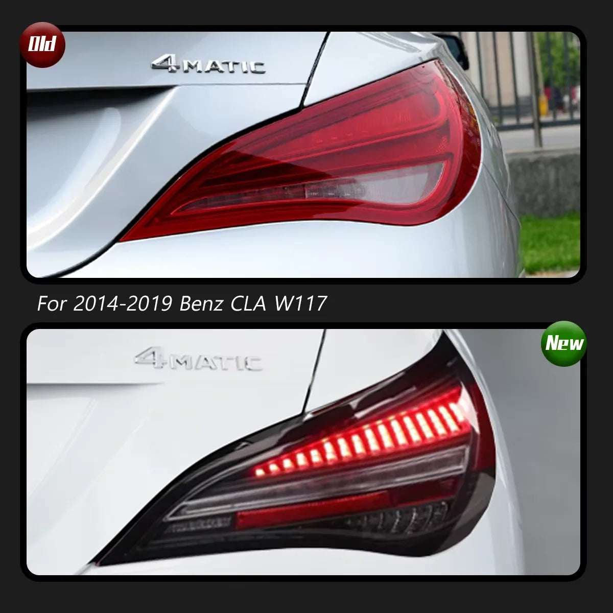 Feux arrières TYPY Car Light for Benz CLA W117 2014-2019 Taillight LED Projetor Tail Lamp Daytime Running Light Automotive Accessories