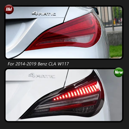 Feux arrières TYPY Car Light for Benz CLA W117 2014-2019 Taillight LED Projetor Tail Lamp Daytime Running Light Automotive Accessories