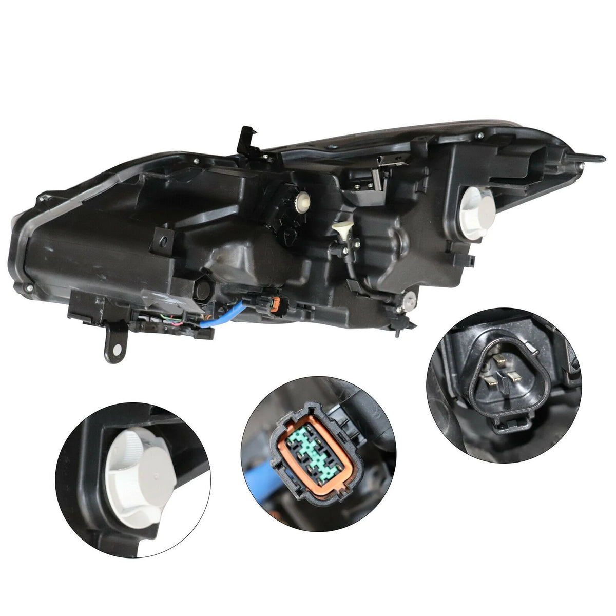 High Quality 2015-2019 Infiniti Q70 LED Headlights Non-AFS/AFS Temperature Car Headlamp New Condition Q70 LED Headlight