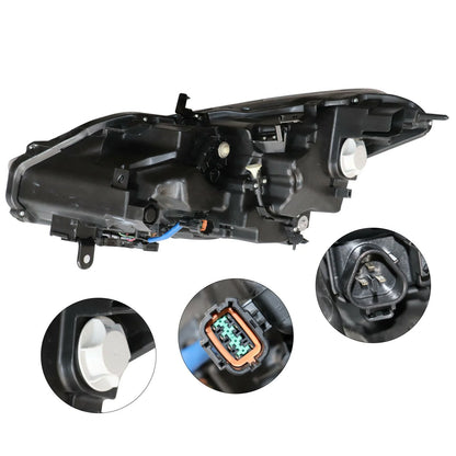 High Quality 2015-2019 Infiniti Q70 LED Headlights Non-AFS/AFS Temperature Car Headlamp New Condition Q70 LED Headlight